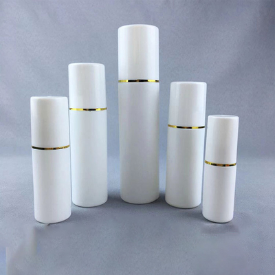 20ml 30ml 50ml Round Plastic Sponge Applicator Bottle With Screw Cap Liniment Bottle, gold cover