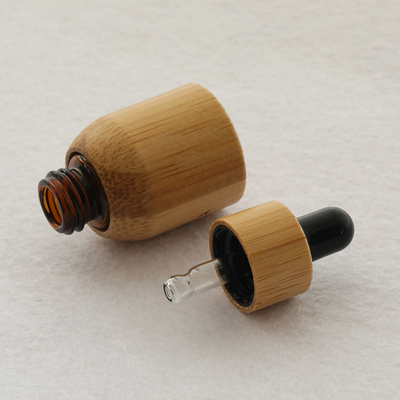 Mini 2ml Dropper Bottle with Natural Bamboo Cap