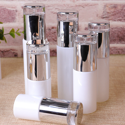 Cosmetic packaging set with electroplate silver pump/silver cap,20ml-100ml lotion bottle and Spray bottle, cream Jar