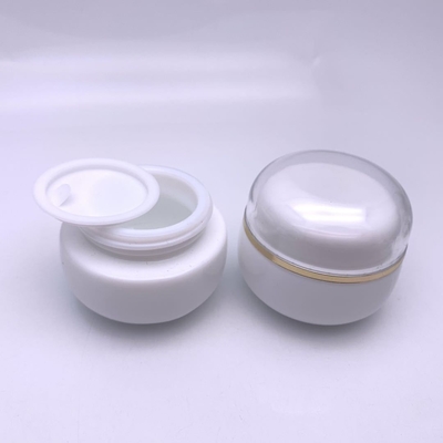 20G/30GPlacenta element cream jar two-layer cap pearl cream packaging bottle beauty cream bottle for dry skin