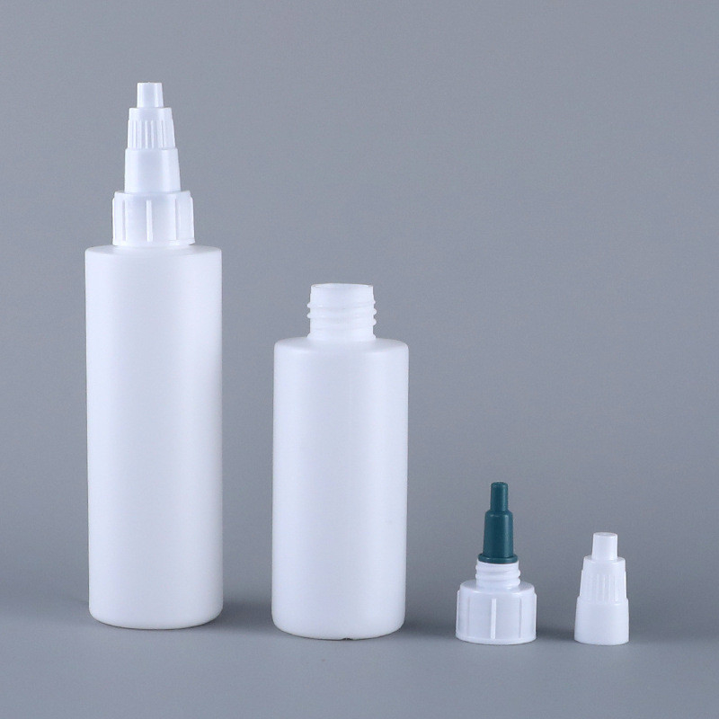 Wash liquid disinfect round 15ml 30ml 60ml 80ml 120ml 2oz 1oz pet dog cat liquid ear eye drops cleaning plastic bottle