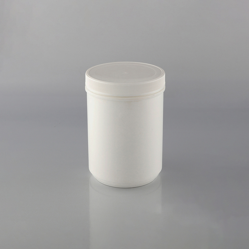 250ml HDPE Straight Sided Jar Medical Pill Capsule Protein Powder Plastic Bottle with Screw Cap