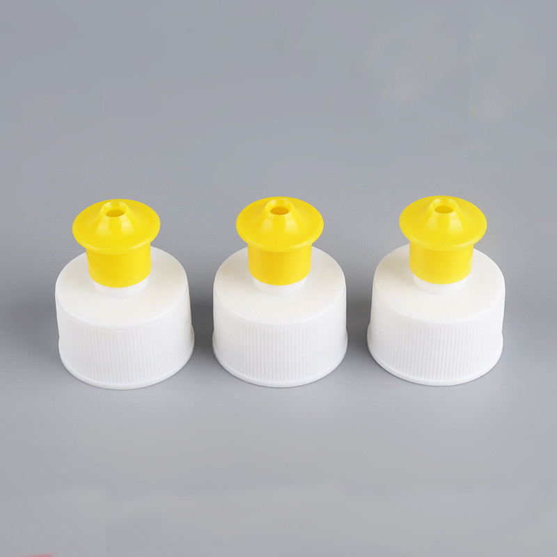 28mm. Pull Push Screw-on Closure For Plastic Bottle