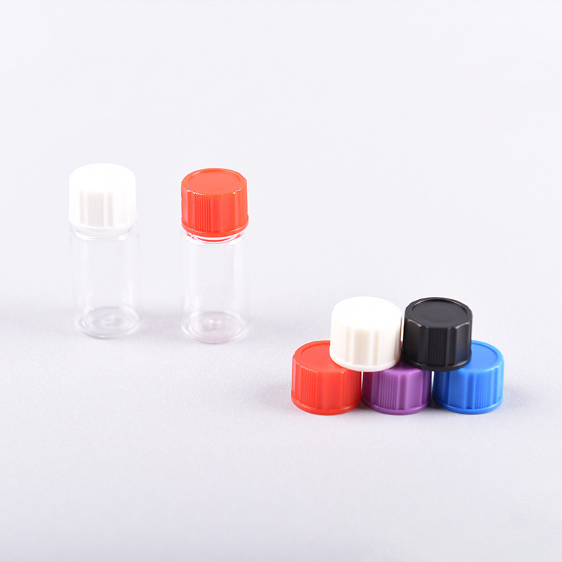 5ml Plastic Bottles With Lids (0.17 oz)