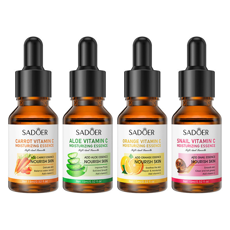 15ml 0.52fl.oz 30ml 1.01fl.oz Packaging dropper bottle for Vitamin E Essence Moisturizing serum