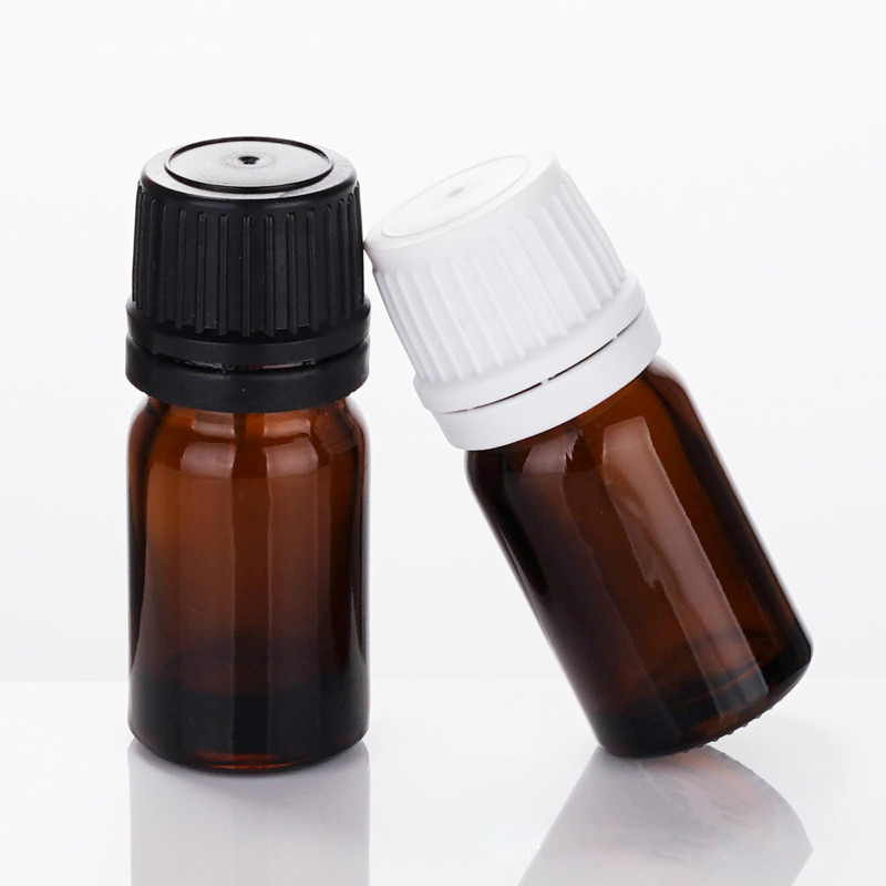 10 ml glass bottle+White caps