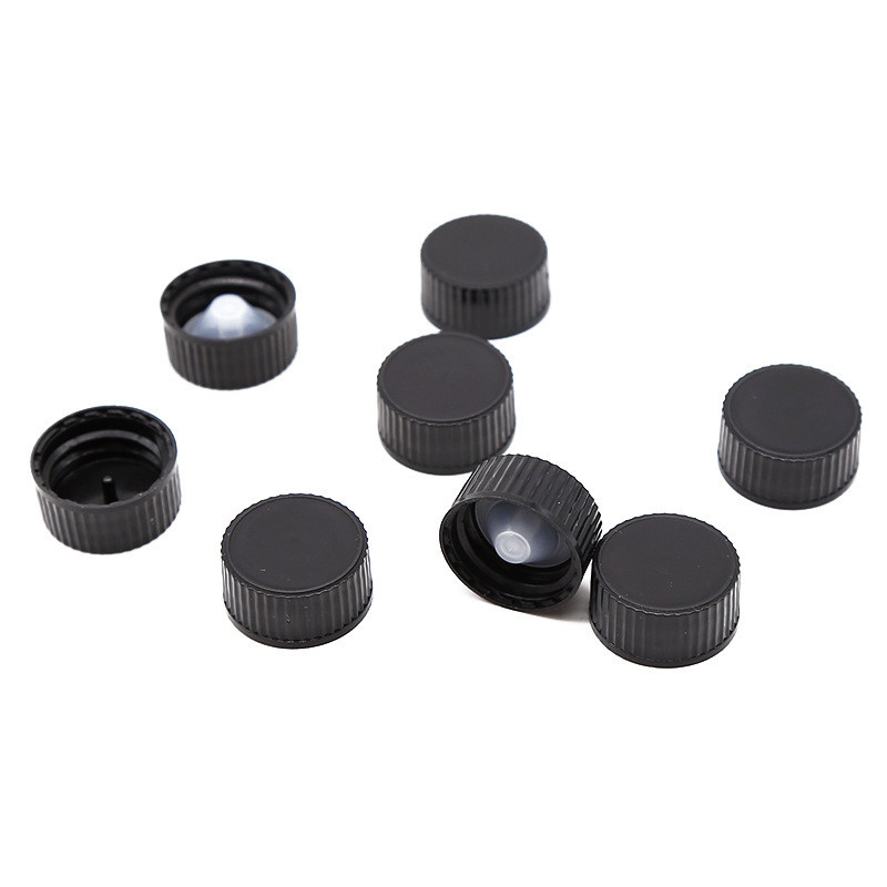 28-400 Black Phenolic Cap w/ Poly-Seal Cone Liner