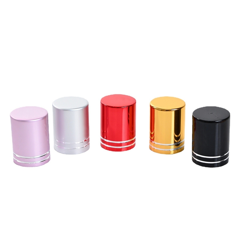 Luxury Customized Aluminum Caps for Perfume Bottles - 13mm & 15mm Magnetic Metal Caps