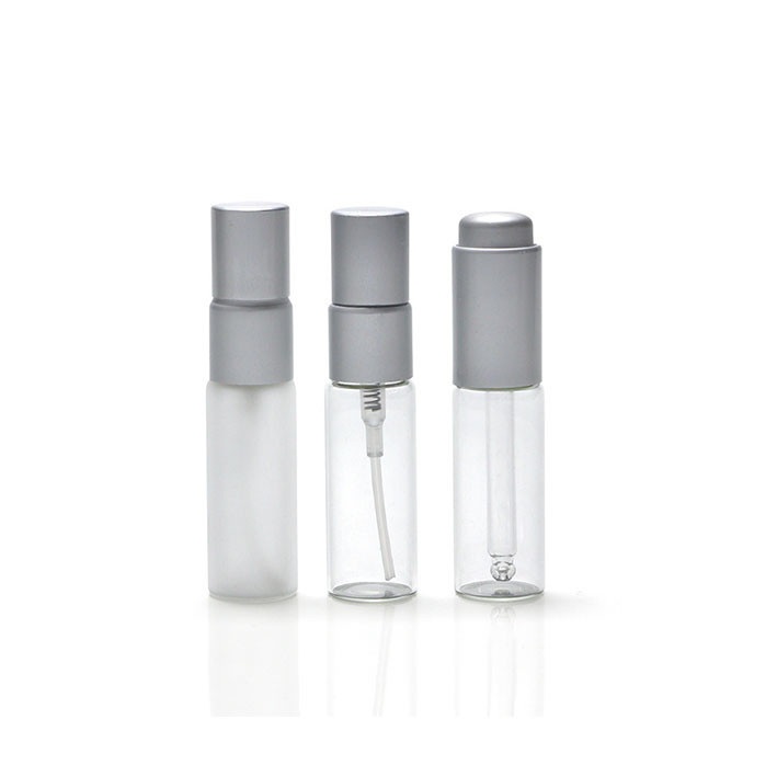 5ml Frosted Glass Perfume Travel Atomizer/  5ML Mini Essential Oil Bottle With Dropper