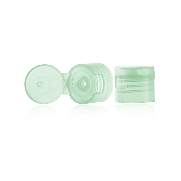 Flip Top Cap 20/410 3mm Natural Transparent Green