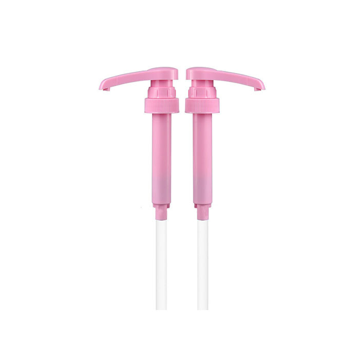 Pink Syrup Pump 28-400 for 750ml Syrup Bottle, Coffee Syrup Pump