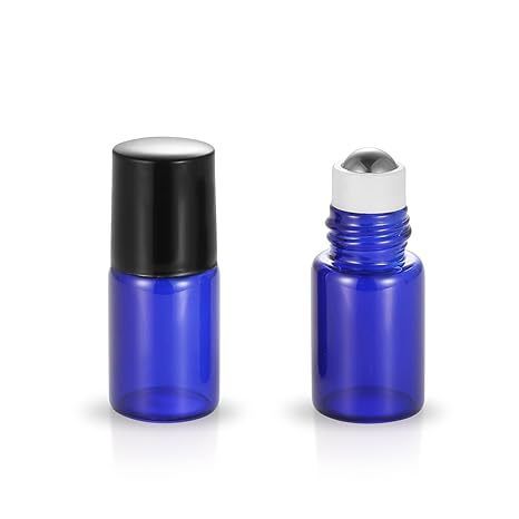 Bule Vial Aromatherapy Essential Oil Roll On 1ml 3ml 5ml 10ml