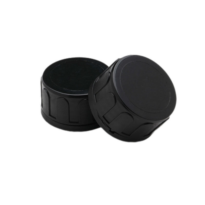 38mm Black Polypropylene Tamper Evident Cap for Bottles Packaging