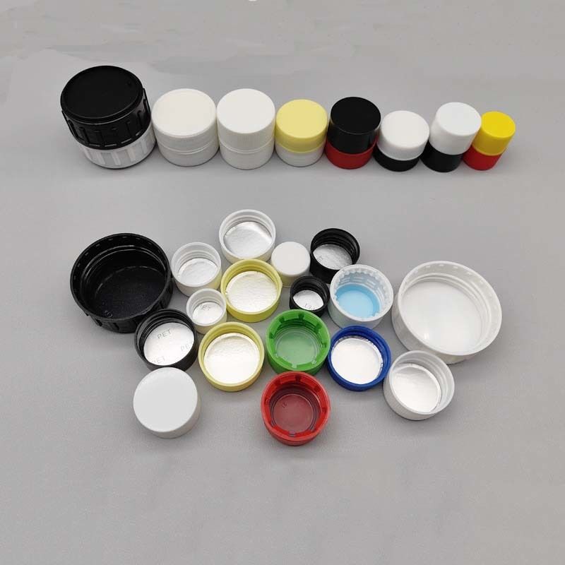 SCREW PLASTIC BOTTLE CAPS