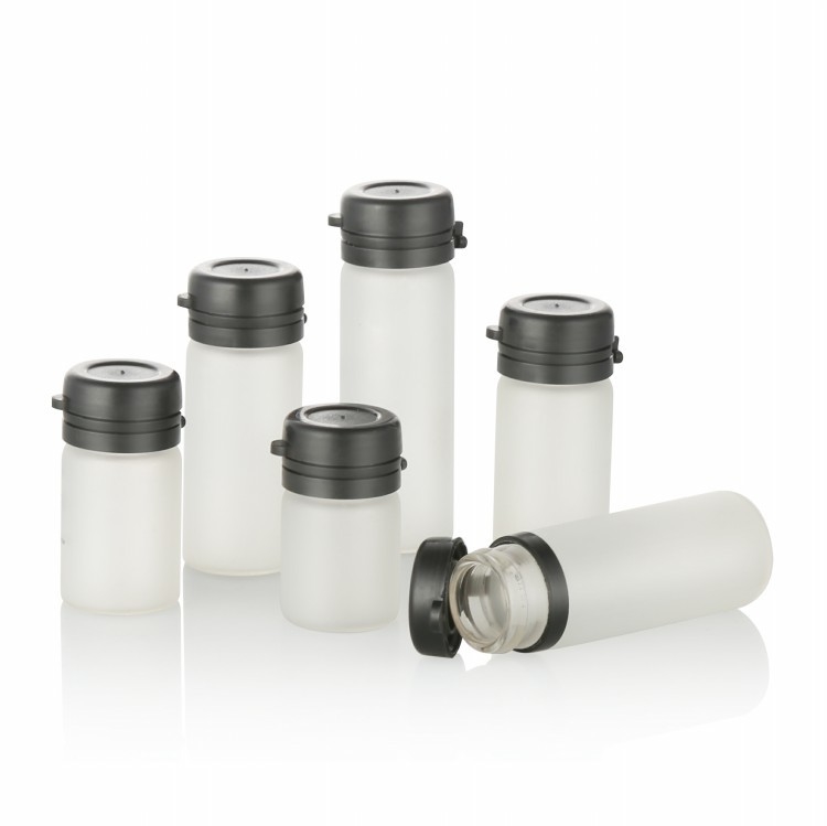 1ml , 2ml, 3ml Mini Amber clean Borosilicate Small Glass Vial With Tearing Off Cap