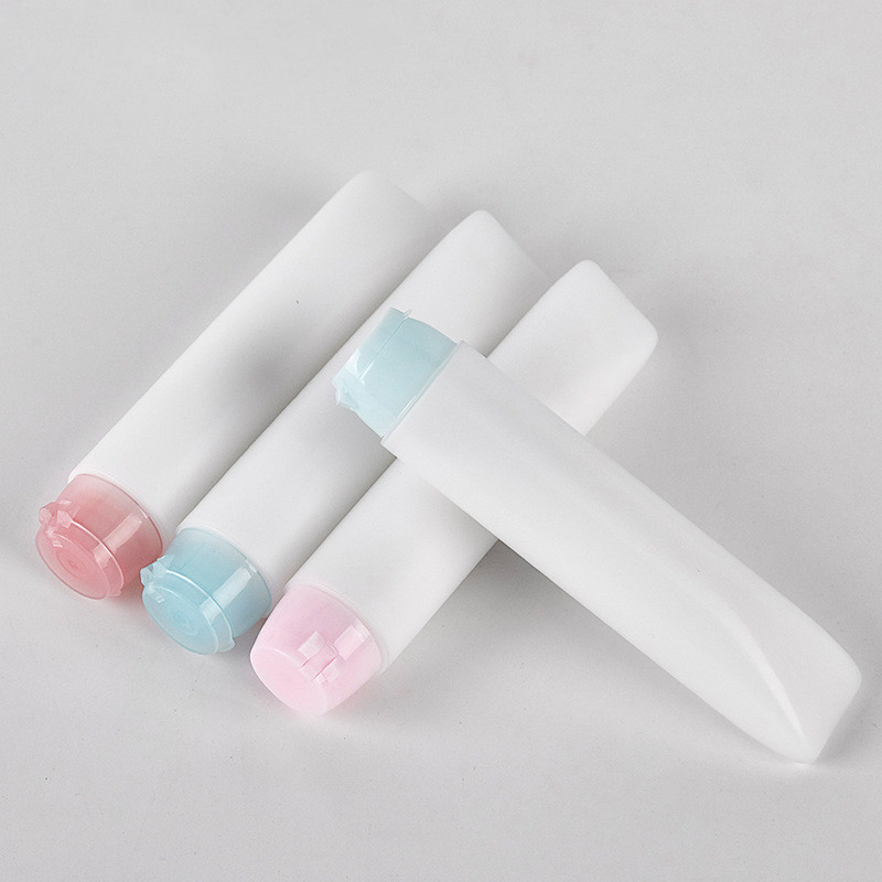 50g scrub hose bottle, facial cleanser, lotion, hand cream, skin care cosmetic packaging, PE squeeze empty bottle