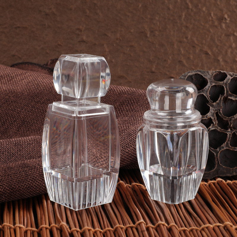 Food grade acrylic bottle, saffron packaging bottle, empty cordyceps dendrobium capsule bottle