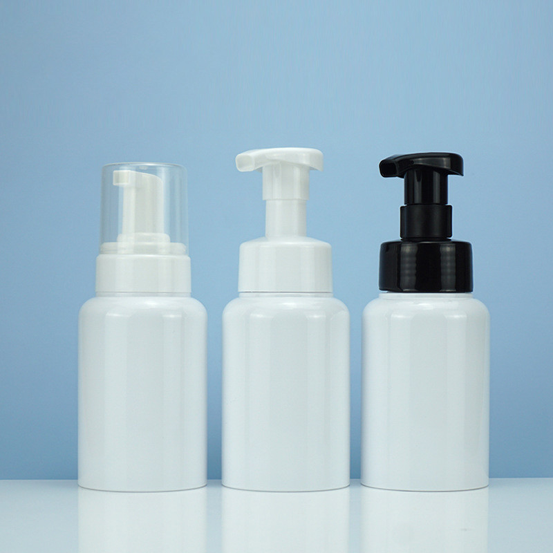 250ml foam bottle, cleansing mousse bottle, foaming facial cleansing bottle, skin care cosmetics sub-bottle