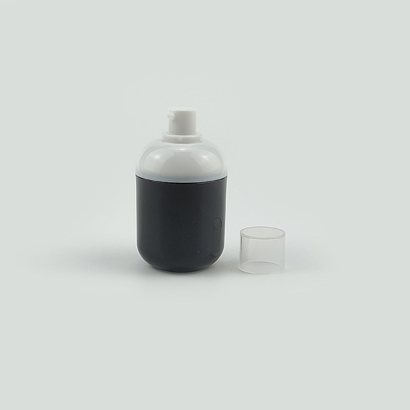PP plastic bottle, mini portable spray bottle, press vacuum, lotion essence bottle, cosmetic packaging material