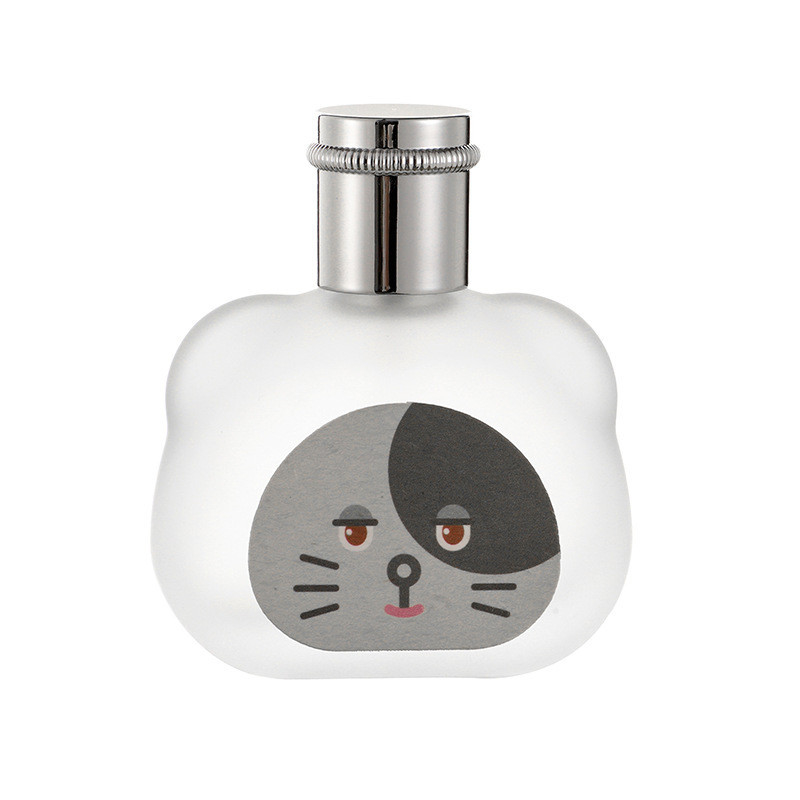 Cartoon frosted spray bottle, small bottle mouth perfume bottle