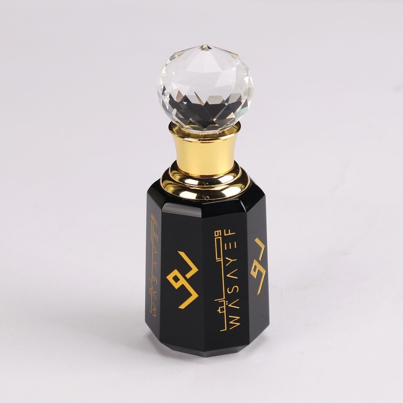 K9 crystal perfume bottle, 3ml essential oil bottle, customized logo