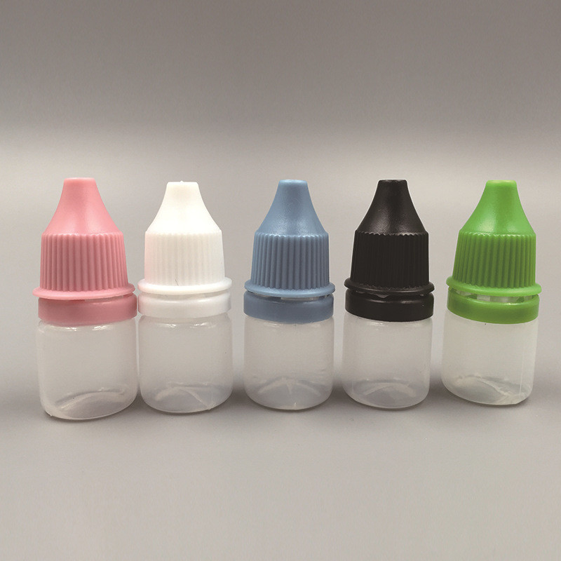 3ml-50ml PE bottle with anti-theft cap, PET cosmetic sub-bottle, Wenxiu pigment eye drops squeeze plastic bottle