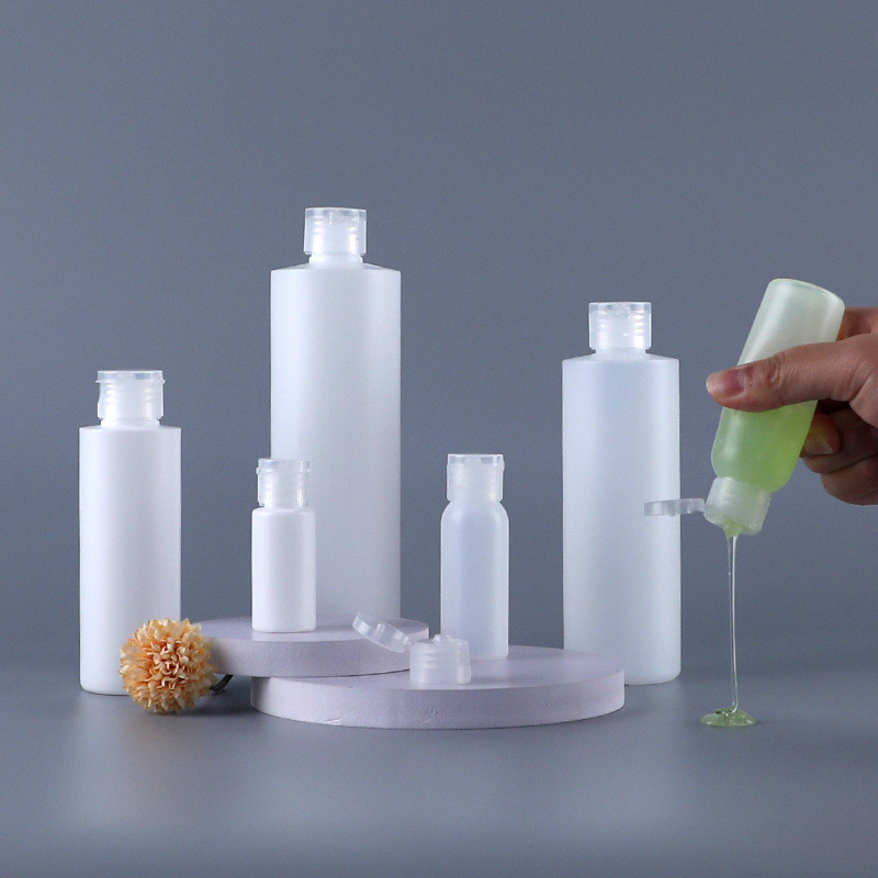10ML/15ML/20ML/30ML/50ML/60ML/80ML/100ML/120ML/200ML/250ML/400ML Transparent/White Plastic Bottle With Flip Top Cap