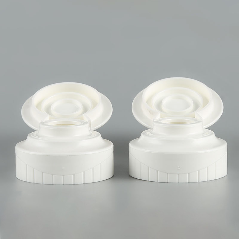 top quality manufacturers custom colorful shampoo cosmetic screw flip top cap plastic covers