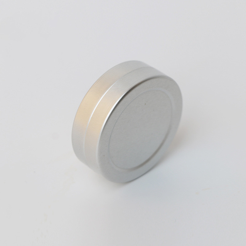 10g 50g No screw thread silver aluminum box makeup incense lip gloss aluminum box canned candle paste aluminum can