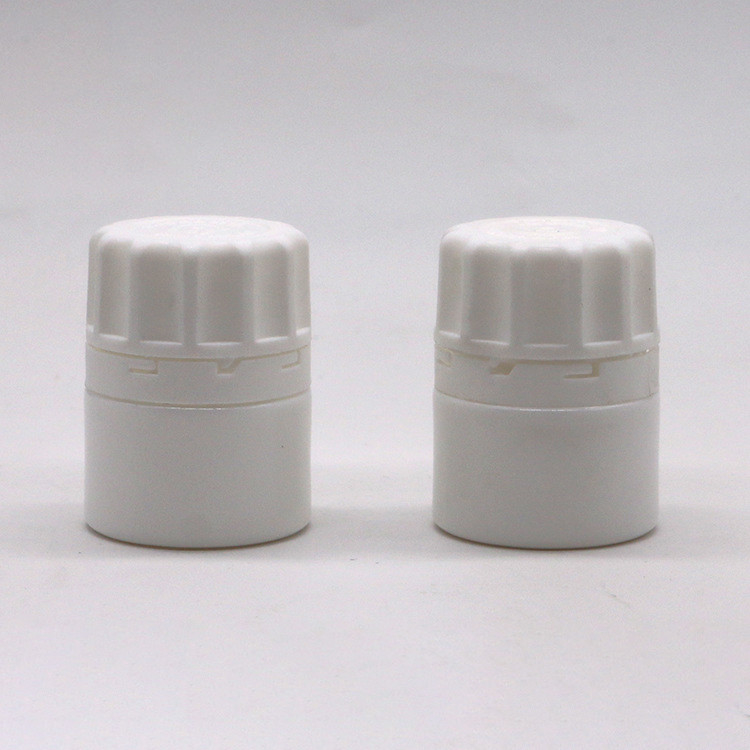 Pharmaceutical use 20ml-35ml White HDPE Plastic Pill Bottles with desiccant cap/Anti-theft cover
